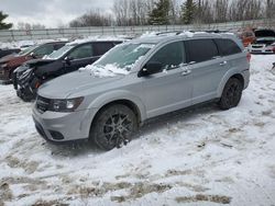 Salvage cars for sale at Davison, MI auction: 2018 Dodge Journey GT