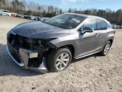 Salvage cars for sale at Charles City, VA auction: 2016 Lexus RX 350 Base