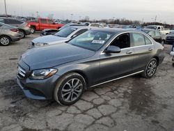 Mercedes-Benz salvage cars for sale: 2017 Mercedes-Benz C 300 4matic