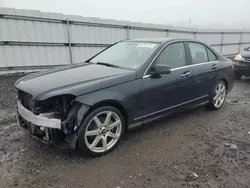 Salvage cars for sale at Fredericksburg, VA auction: 2014 Mercedes-Benz C 250