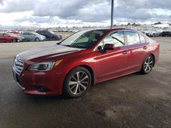 Salvage cars for sale at Sacramento, CA auction: 2016 Subaru Legacy 2.5I Limited