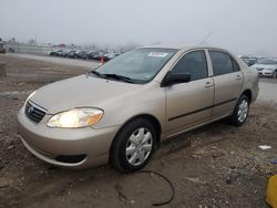 Salvage cars for sale at Kansas City, KS auction: 2006 Toyota Corolla CE