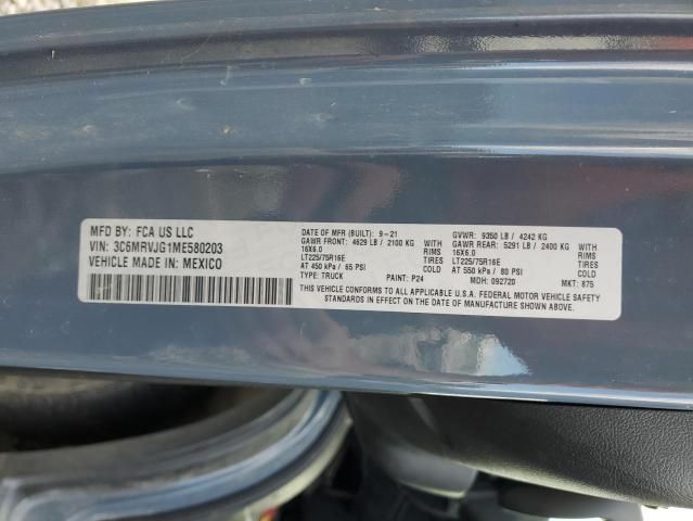 2021 Dodge RAM Promaster 3500 3500 High