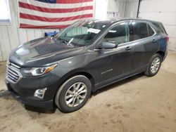 Salvage cars for sale at Lyman, ME auction: 2018 Chevrolet Equinox LT