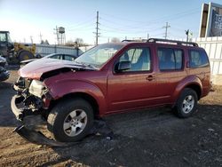 Salvage cars for sale at Chicago Heights, IL auction: 2008 Nissan Pathfinder S