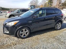 Salvage cars for sale from Copart Concord, NC: 2014 Ford Escape SE