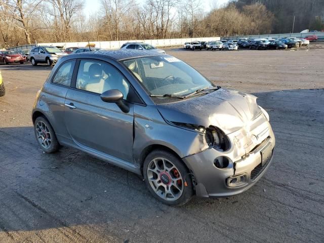 2012 Fiat 500 Sport