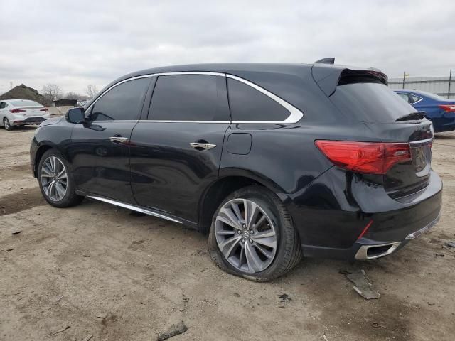 2018 Acura MDX Technology