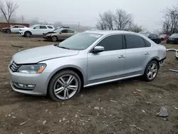 Volkswagen Vehiculos salvage en venta: 2014 Volkswagen Passat SEL