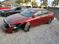 Carros salvage a la venta en subasta: 2024 Hyundai Elantra SEL