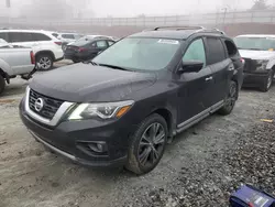 Salvage cars for sale at Spartanburg, SC auction: 2019 Nissan Pathfinder S