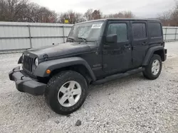 Salvage cars for sale at Prairie Grove, AR auction: 2015 Jeep Wrangler Unlimited Sport