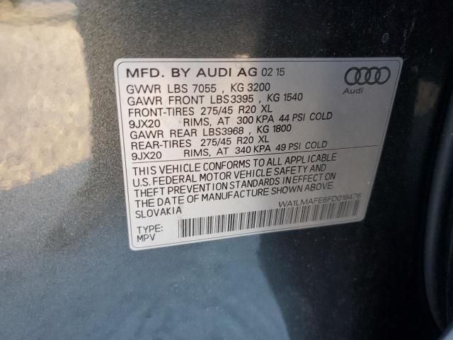 2015 Audi Q7 TDI Premium Plus