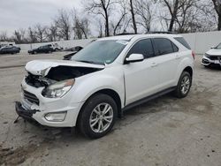 Chevrolet salvage cars for sale: 2017 Chevrolet Equinox LT