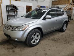 Salvage cars for sale at Ham Lake, MN auction: 2014 Nissan Murano SL