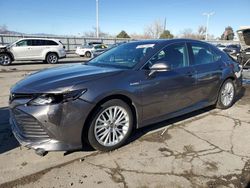 Toyota salvage cars for sale: 2018 Toyota Camry Hybrid