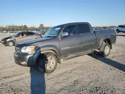 Salvage trucks for sale at Lumberton, NC auction: 2005 Toyota Tundra Double Cab SR5