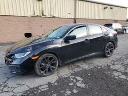 Salvage cars for sale from Copart Marlboro, NY: 2020 Honda Civic Sport