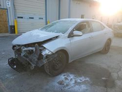 Salvage cars for sale at York Haven, PA auction: 2017 Toyota Corolla L