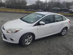 Salvage cars for sale at Waldorf, MD auction: 2014 Ford Focus SE