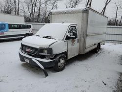 Salvage trucks for sale at Milwaukee, WI auction: 2017 GMC Savana Cutaway G3500