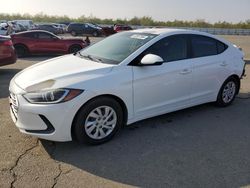 Salvage cars for sale at Fresno, CA auction: 2017 Hyundai Elantra SE