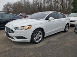 Ford Fusion salvage cars for sale: 2018 Ford Fusion SE