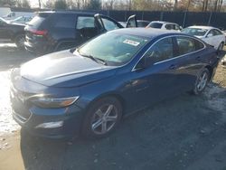 Salvage cars for sale at Waldorf, MD auction: 2019 Chevrolet Malibu LS