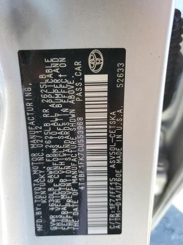 2012 Toyota Camry Base