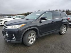 Salvage cars for sale at Brookhaven, NY auction: 2019 Toyota Highlander LE