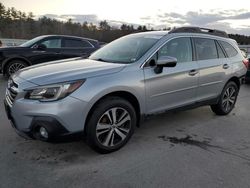 Salvage cars for sale at Windham, ME auction: 2018 Subaru Outback 2.5I Limited