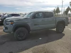 Salvage cars for sale at Rancho Cucamonga, CA auction: 2022 Toyota Tacoma Double Cab