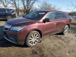 Salvage cars for sale at Baltimore, MD auction: 2014 Acura MDX Technology