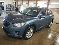 Salvage cars for sale at Pekin, IL auction: 2015 Mazda CX-5 GT