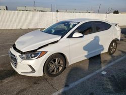 Salvage cars for sale at Van Nuys, CA auction: 2018 Hyundai Elantra SEL