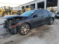 Salvage cars for sale at Riverview, FL auction: 2016 Acura TLX