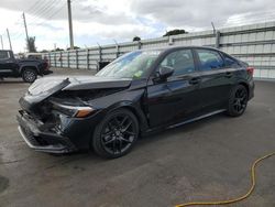 Salvage vehicles for parts for sale at auction: 2022 Honda Civic Sport