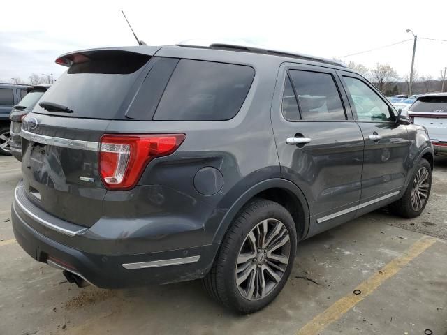 2018 Ford Explorer Platinum