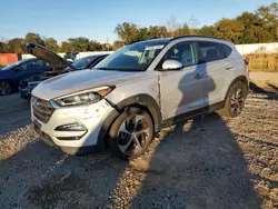 Salvage SUVs for sale at auction: 2016 Hyundai Tucson Limited