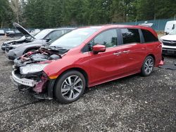 Vehiculos salvage en venta de Copart Graham, WA: 2024 Honda Odyssey Touring