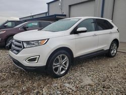 Salvage cars for sale at Wayland, MI auction: 2016 Ford Edge Titanium