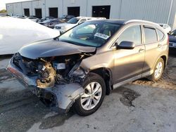 Salvage cars for sale at Jacksonville, FL auction: 2014 Honda CR-V EXL