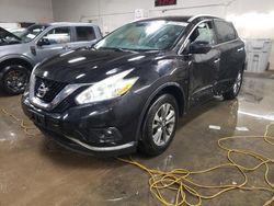 Salvage cars for sale from Copart Elgin, IL: 2016 Nissan Murano S