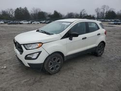 Salvage cars for sale at Madisonville, TN auction: 2018 Ford Ecosport S