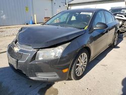 Salvage cars for sale from Copart Pekin, IL: 2012 Chevrolet Cruze ECO