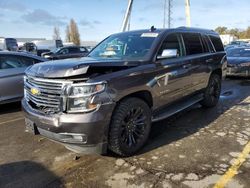 Salvage cars for sale at Hayward, CA auction: 2016 Chevrolet Tahoe C1500 LTZ