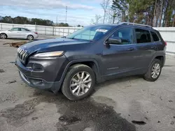 2014 Jeep Cherokee Limited en venta en Dunn, NC