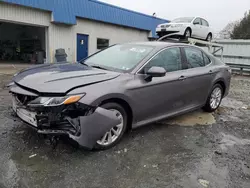 Salvage cars for sale from Copart Grantville, PA: 2021 Toyota Camry LE