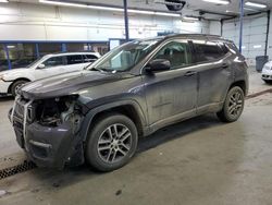 Jeep salvage cars for sale: 2017 Jeep Compass Latitude