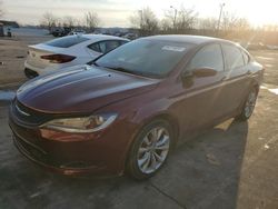 Vehiculos salvage en venta de Copart Louisville, KY: 2015 Chrysler 200 S